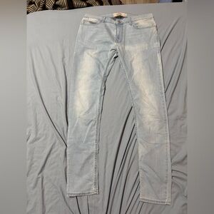 Topman Light Blue Skinny Jeans size 36